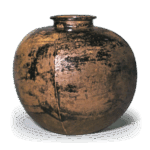 仁清濑户釉茶壶