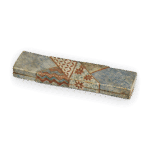 仁清色绘熨斗香合