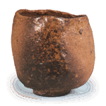 乾山信乐不二纹小服茶碗