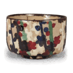 乾山色绘梅纹茶碗