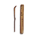 小堀远州　茶杓　共筒　铭乱曲