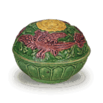 交趾　镀金花鸟