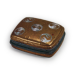 上代蒔绘　鹤纹螺钿入长角