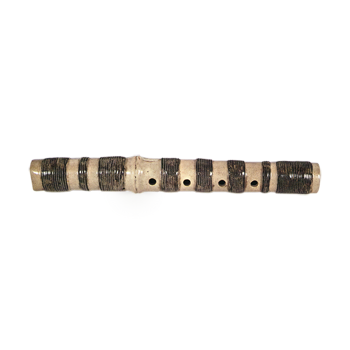 锈绘笛形挂花器