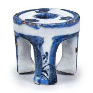 仿古青花五德盖置