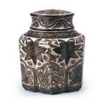 荷兰仿唐花纹煎茶壶