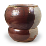 半身釉瓢形水指