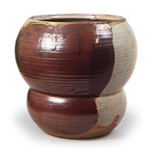 半身釉瓢形水指