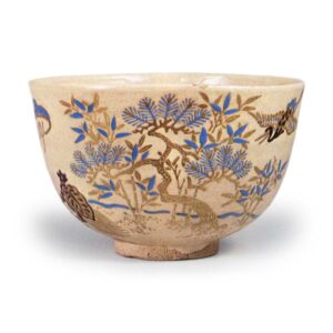 彩绘宝尽纹茶碗