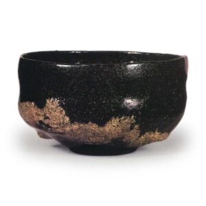 黑茶碗 铭“荒矶” 道入