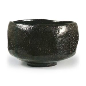 黑茶碗 题名“老松” 道入