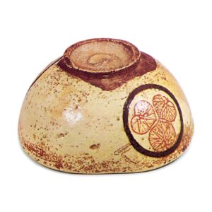 白釉御纹茶碗 道入