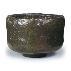 黑茶碗 铭“牛若” 宗入