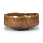 赤平茶碗 题名“青海波” 宗入