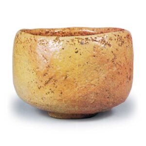 红茶碗 铭吉野 左入