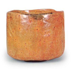 红筒茶碗 铭“龙田” 一元