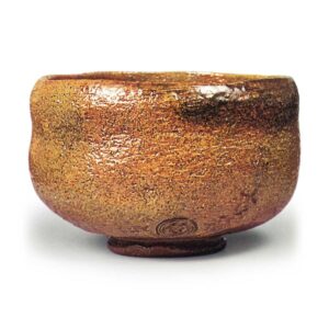 糖釉茶碗 八代大樋