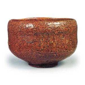 糖釉茶碗 四代大樋