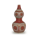 金襴手　六角瓢