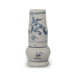 安南捻染手杯　龙纹　擂座