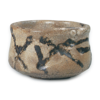 彫絵唐津 茶碗