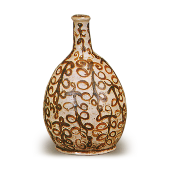 美濃燒草文徳利