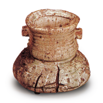 伊賀破れ袋水指 いがやぶれぶくろみずさし