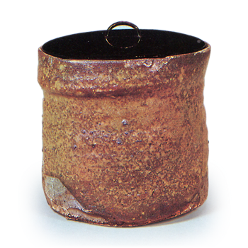 瀬戸渋紙水指 せとしぶかみみずさし | 鶴田 純久の章 お話