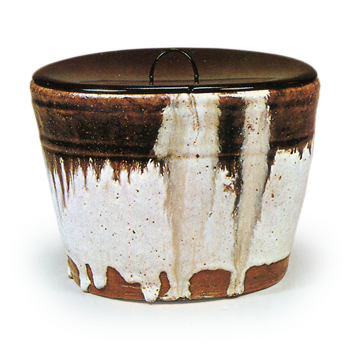 朝鮮唐津一重口水指 ちょうせんがらつひとえぐちみずさし