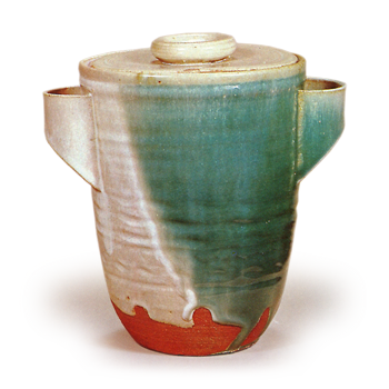 仁清輪花口水指 にんせいりんかぐちみずさし