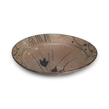 絵唐津　平茶碗