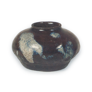 朝鮮唐津 茶入 銘 残雪