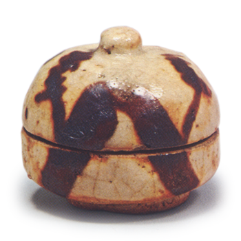 志野 蜜柑 香合