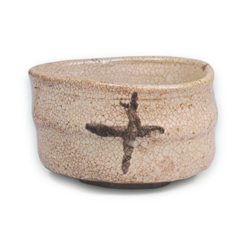 絵唐津 胴紐 茶碗