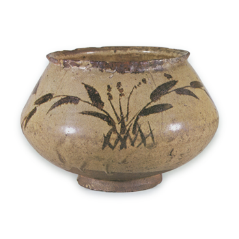 絵唐津 葦文 壺