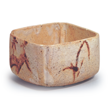 志野 遠山文 向付