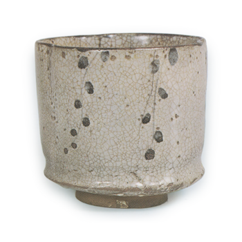 絵唐津 草文 筒向付