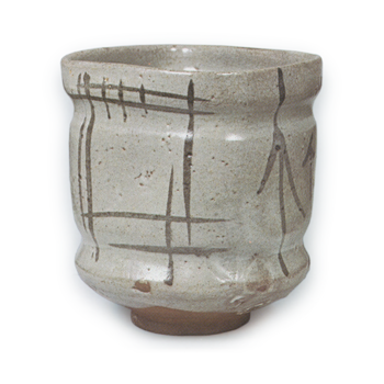 絵唐津 口四方 向付