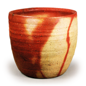 備前 緋棒 棒先 水指