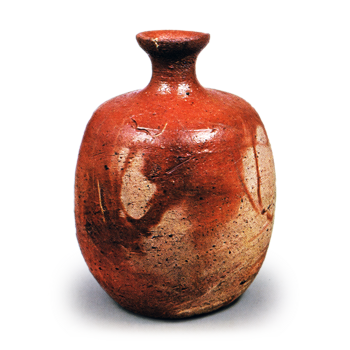 備前 緋襷 徳利