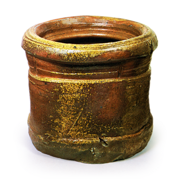 備前 矢筈口 水指