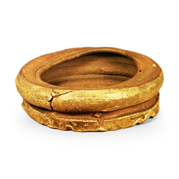 備前 井戸車形 平水指