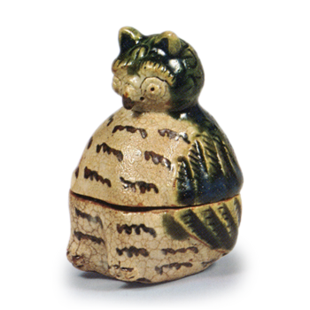 織部 木菟 香合