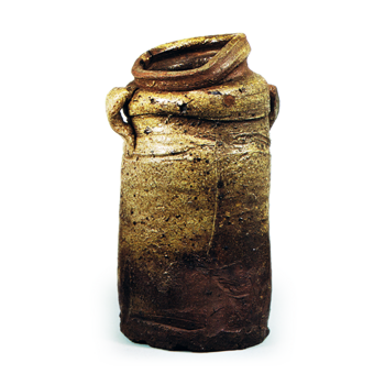 備前 耳付 花生 銘 二見