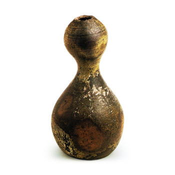 備前 瓢形 花生