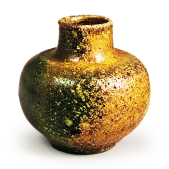 備前 丸壺 茶入 銘 関寺