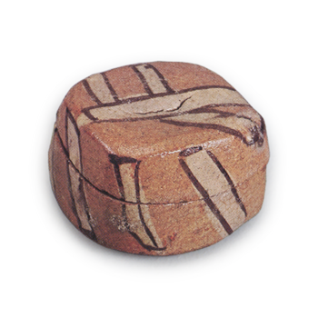 織部 間遺文 香合