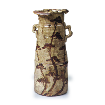 織部 松文 耳付 花生