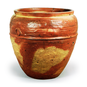 備前 緋襷 胴紐 甕