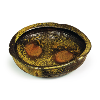 備前 輪花 大平鉢